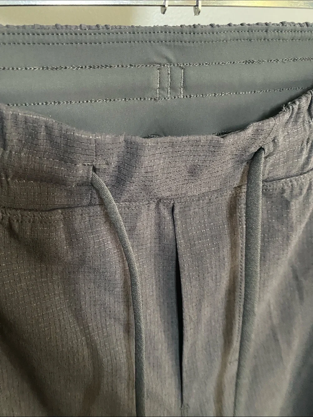 Lululemon Rise N Sweat Pant Mens Medium Dark Ash Pull On Lightweight Training